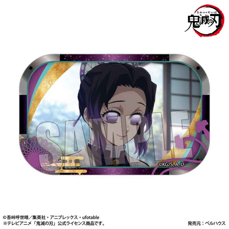 【ベルハウス】メモリーズスクエア缶バッジ 『テレビアニメ「鬼滅の刃」柱稽古編』胡蝶 しのぶ