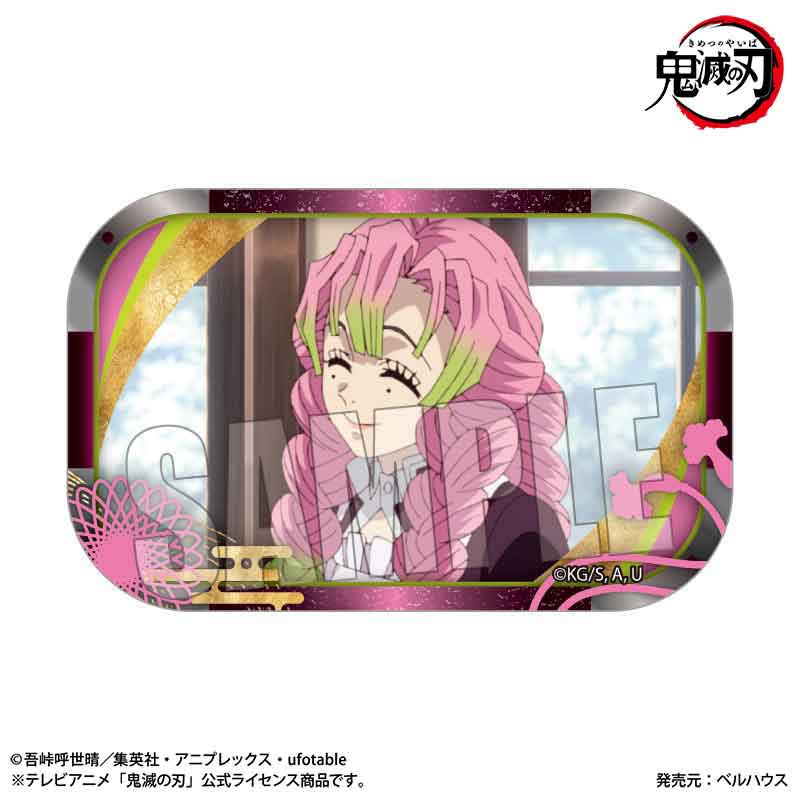【ベルハウス】メモリーズスクエア缶バッジ 『テレビアニメ「鬼滅の刃」柱稽古編』甘露寺 蜜璃