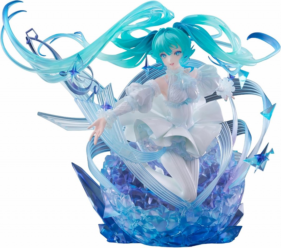【SHIBUYA SCRAMBLE FIGURE】初音ミク-Crystal Dress Ver.-