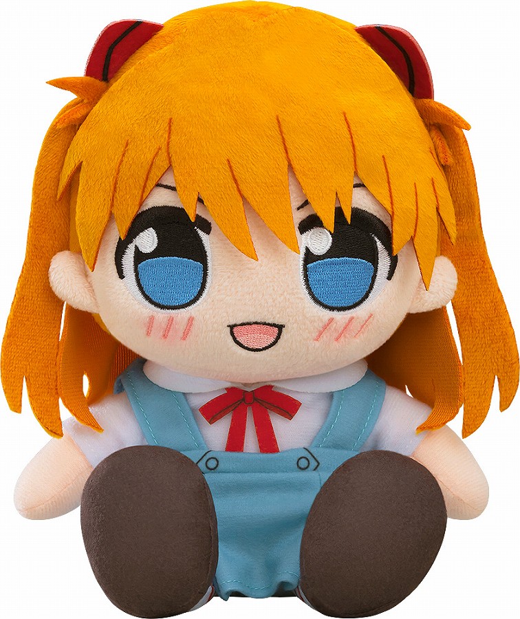 【グッドスマイルカンパニー】ヱヴァンゲリヲン新劇場版 くりぱん ぬいぐるみ 式波・アスカ・ラングレー 制服Ver.