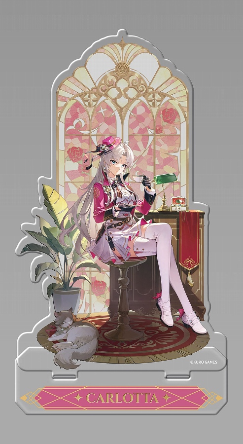 【FUN4YEAH】鳴潮 ベルベットフラックスシリーズ アクリルスタンド カルロッタ