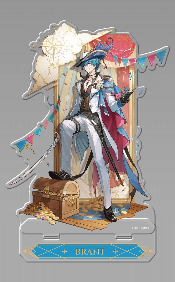 【FUN4YEAH】鳴潮 ベルベットフラックスシリーズ アクリルスタンド ブラント