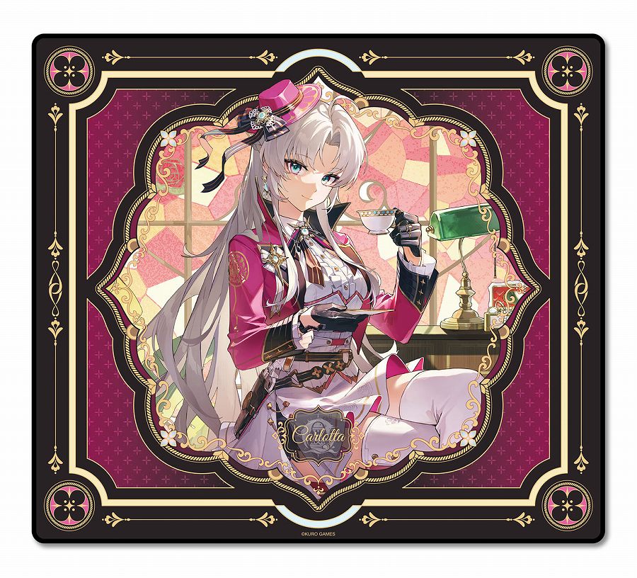 【FUN4YEAH】鳴潮 ベルベットフラックスシリーズ マウスパッド カルロッタ