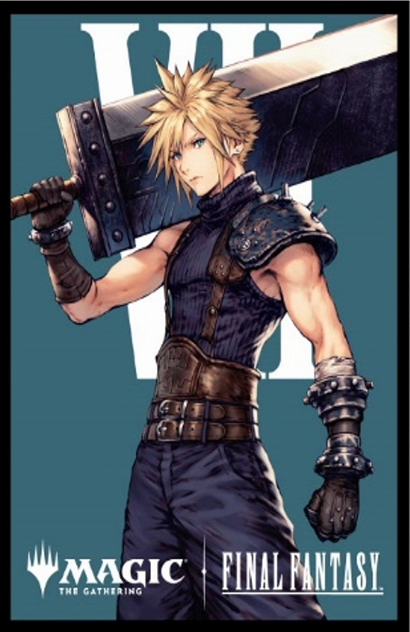 【エンスカイ】『マジック：ザ・ギャザリングーーFINAL FANTASY』プレイヤーズカードスリーブ MFS-31 ｢キャラクター｣ボーダーレス版《元ソルジャー､クラウド》