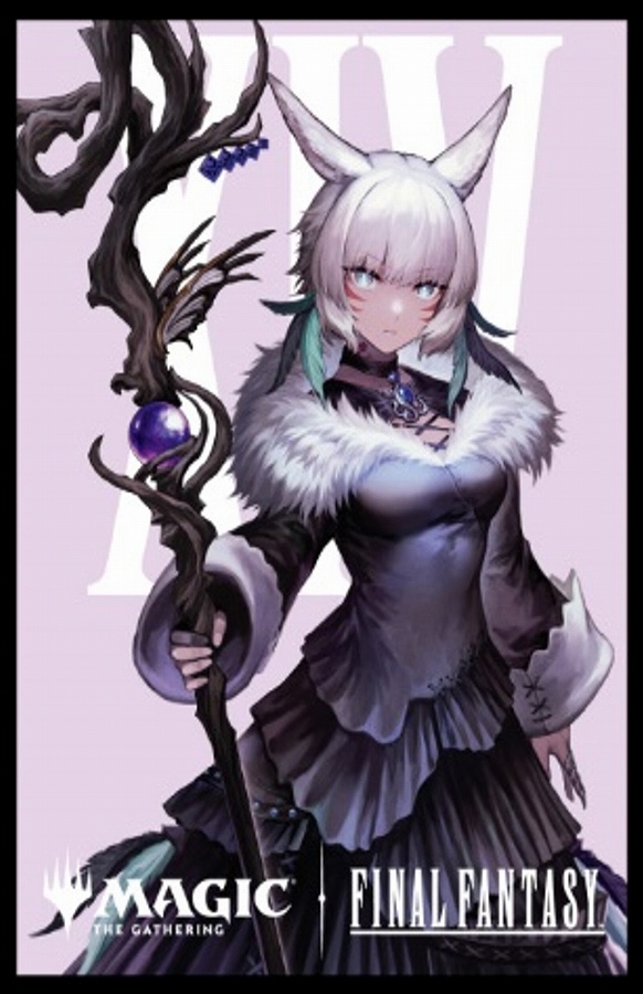 【エンスカイ】『マジック：ザ・ギャザリングーーFINAL FANTASY』プレイヤーズカードスリーブ MFS-36 ｢キャラクター｣ボーダーレス版《魔女､ヤ・シュトラ・ルル》