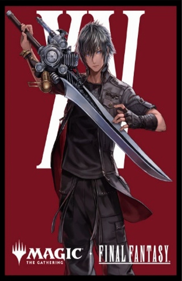 【エンスカイ】『マジック：ザ・ギャザリングーーFINAL FANTASY』プレイヤーズカードスリーブ MFS-37 ｢キャラクター｣ボーダーレス版《ルシスの王子､ノクティス》