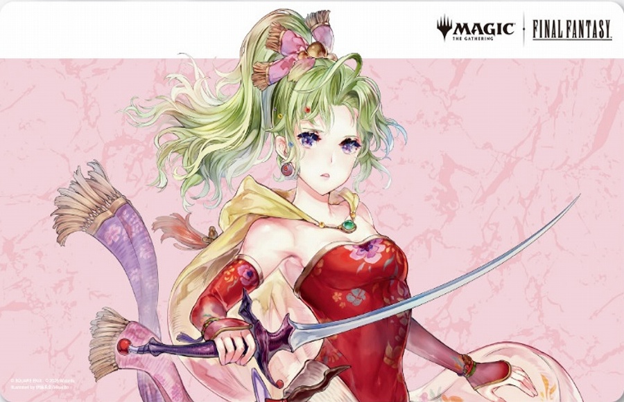 【エンスカイ】『マジック：ザ・ギャザリングーーFINAL FANTASY』プレイヤーズラバーマット MFR-05 ｢キャラクター｣ボーダーレス版《魔導の力を持つ少女､ティナ》