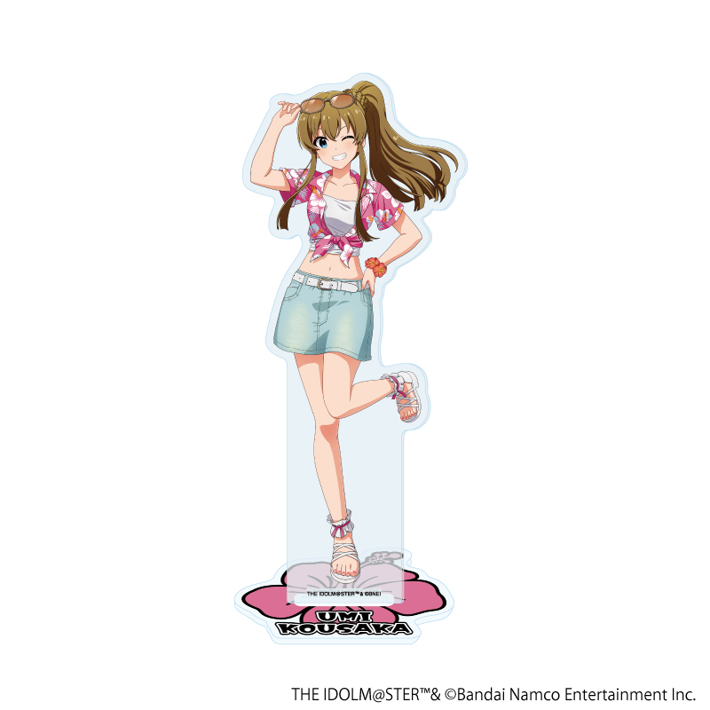 【A3】アクリルスタンド「アイドルマスター ミリオンライブ！」11/高坂 海美 はいさい！ver.（描き下ろしイラスト）