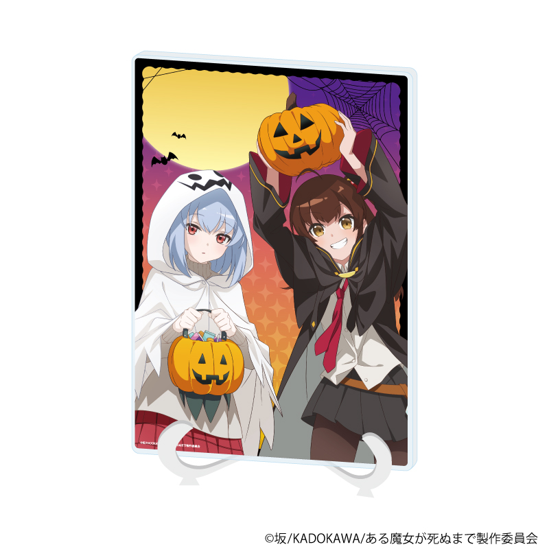 【A3】アクリルアートボード（A5サイズ）「TVアニメ「ある魔女が死ぬまで」」01/ハロウィン（公式イラスト）