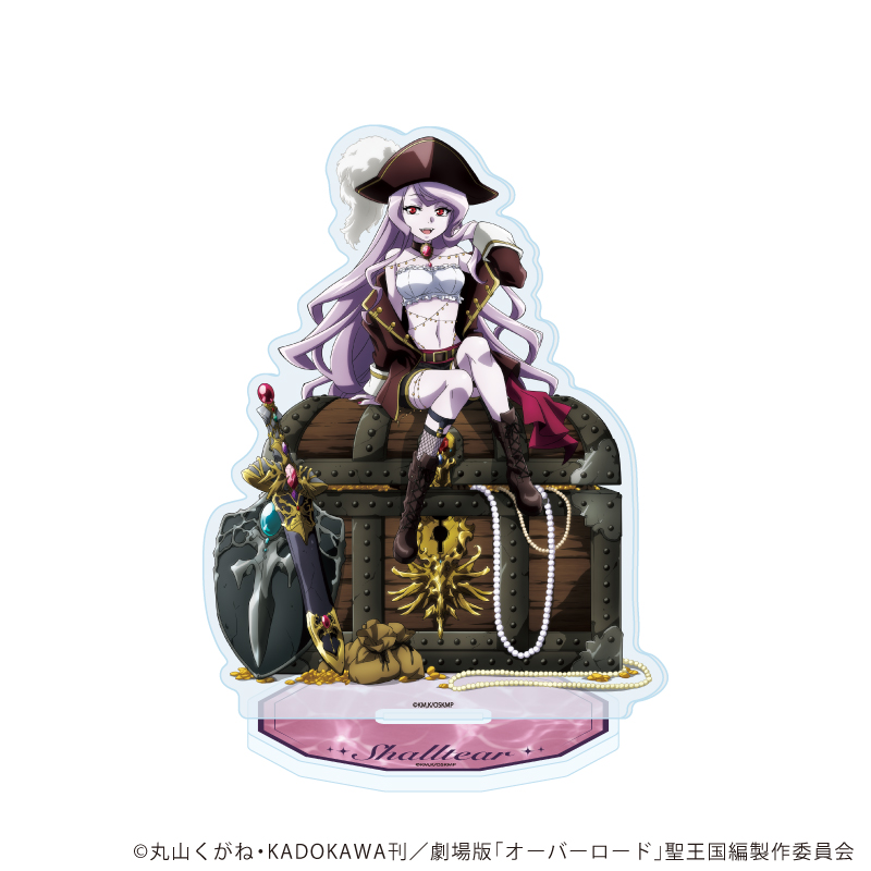 【A3】アクリルスタンド「オーバーロード」11/シャルティア トレジャーver.（描き下ろしイラスト）
