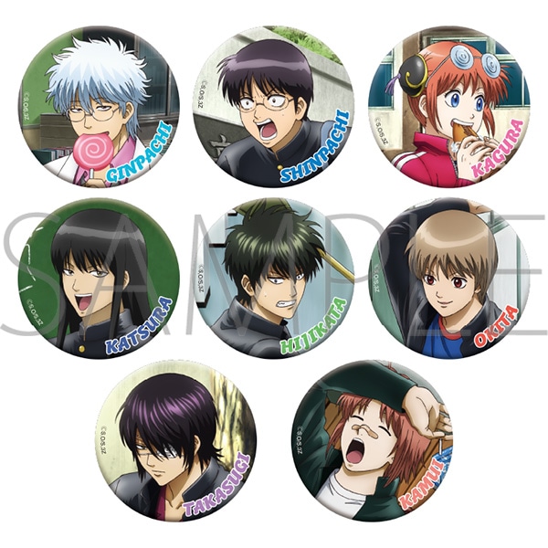 【ムービック】3年Z組銀八先生 キャラバッジコレクション 1BOX入数：8