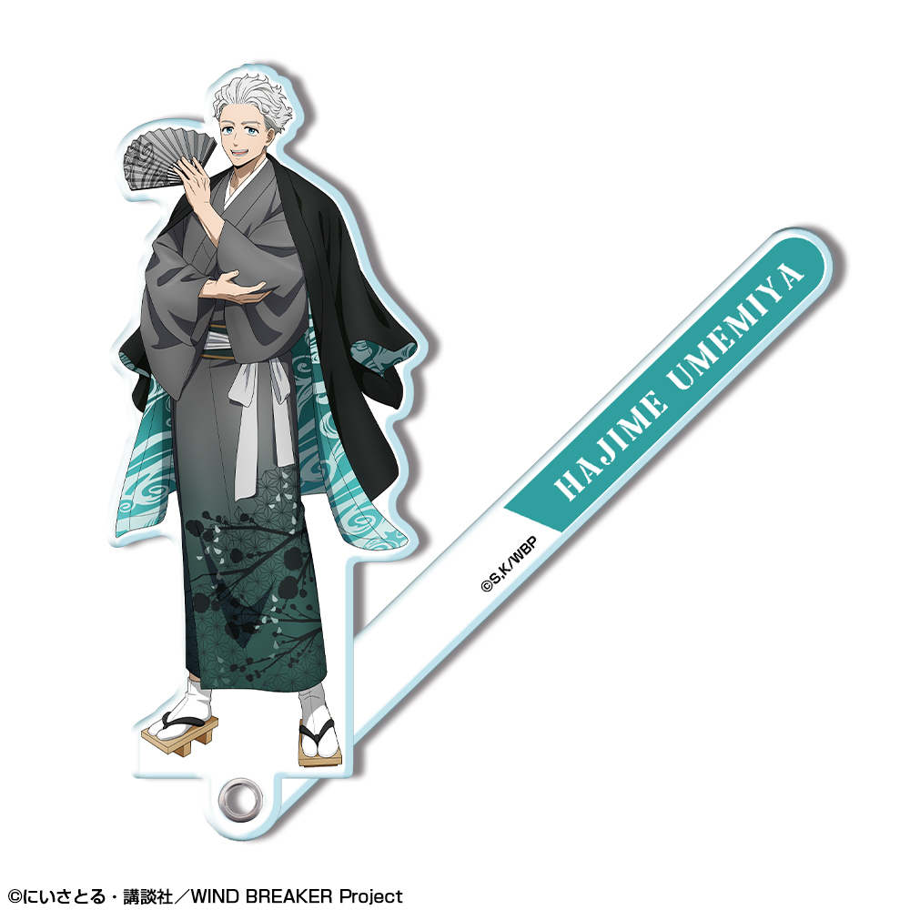 【ライセンスエージェント】「WIND BREAKER」 アクリルフォトプロップス デザイン03（梅宮一/レトロモダンver.）【描き下ろし】