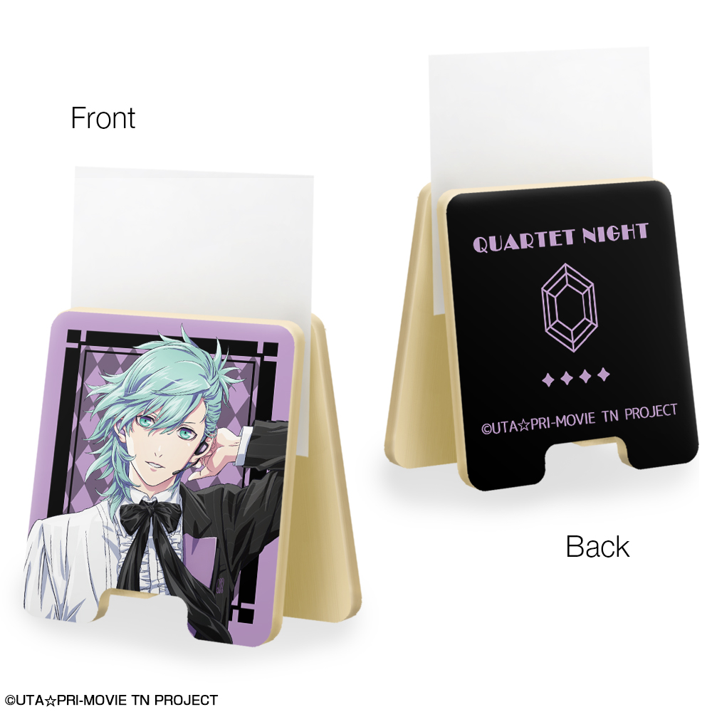 【ライセンスエージェント】劇場版 うたの☆プリンスさまっ♪ TABOO NIGHT XXXX 木製メモスタンド デザイン03（美風 藍）
