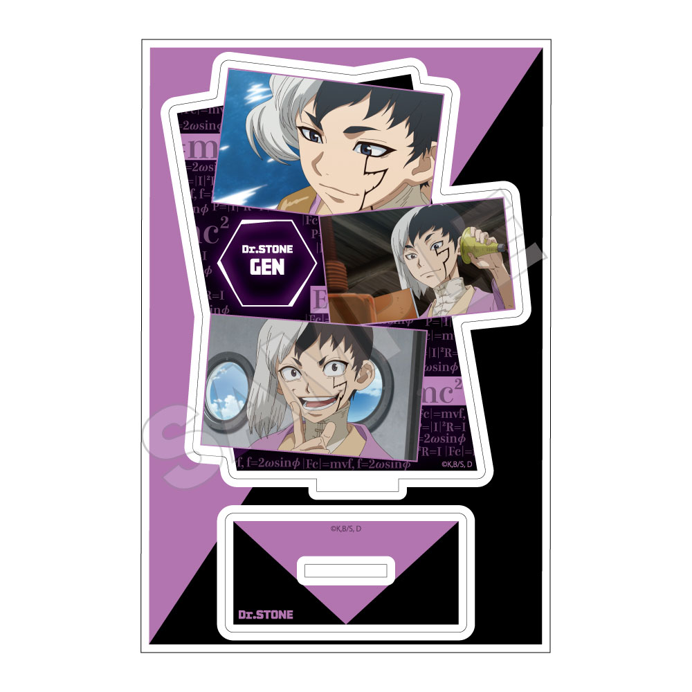 【GRANUP】Dr.STONE NEW WORLD アクリルスタンドJr. あさぎりゲン