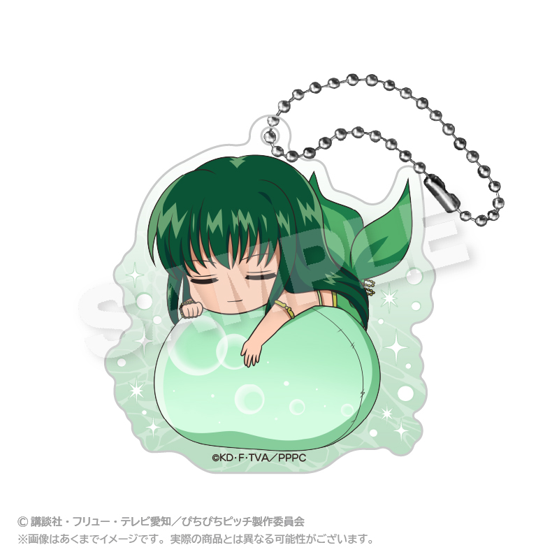 【ステラノーツ】ぴちぴちピッチ ふわみんアクリルキーホルダー リナ