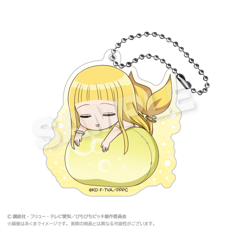 【ステラノーツ】ぴちぴちピッチ ふわみんアクリルキーホルダー ココ