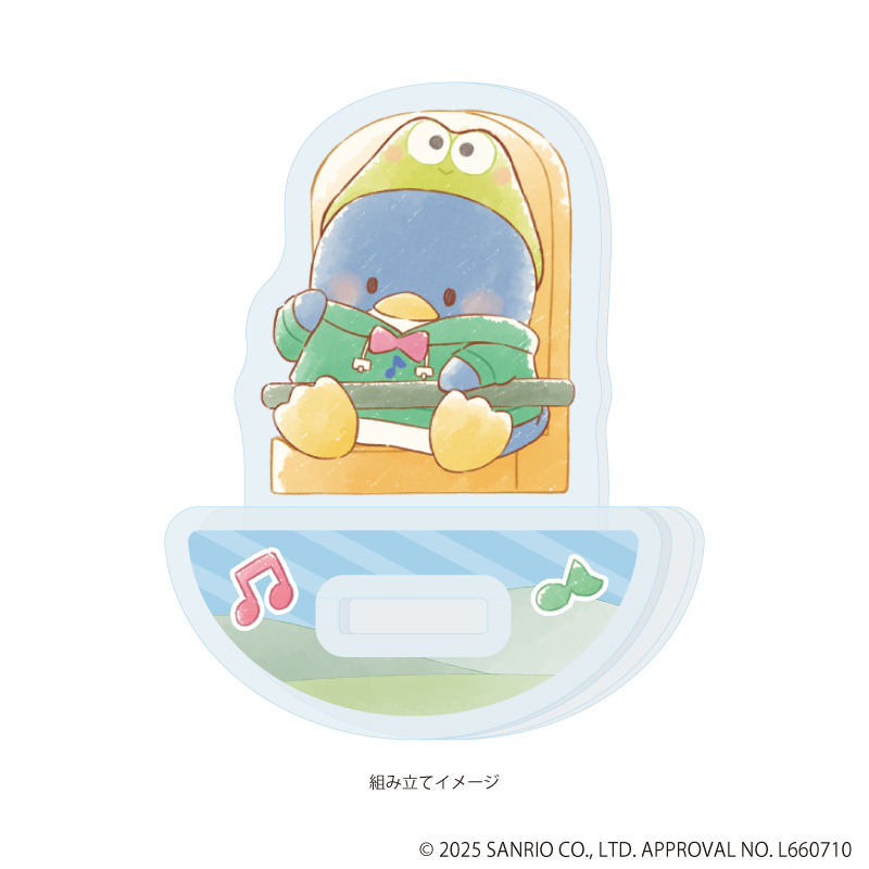 【A3】ゆらゆらアクリルスタンド「はぴだんぶい」27/タキシードサム（グラフアートイラスト）