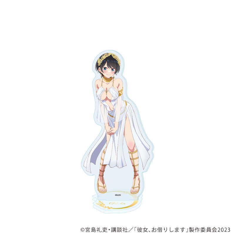 【A3】アクリルスタンド「TVアニメ『彼女、お借りします』」39/更科瑠夏 女神ver.（描き下ろしイラスト）