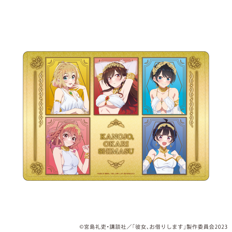 【A3】キャラクリアケース「TVアニメ『彼女、お借りします』」19/女神ver.（描き下ろしイラスト）