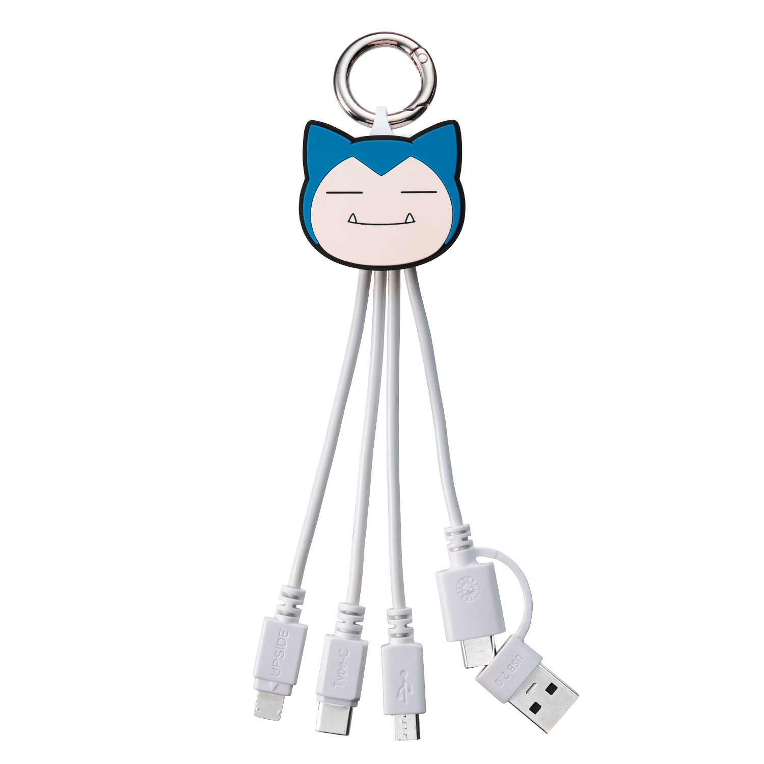 【サンクレスト】ポケットモンスター 3in2 マルチ充電ケーブル カビゴン