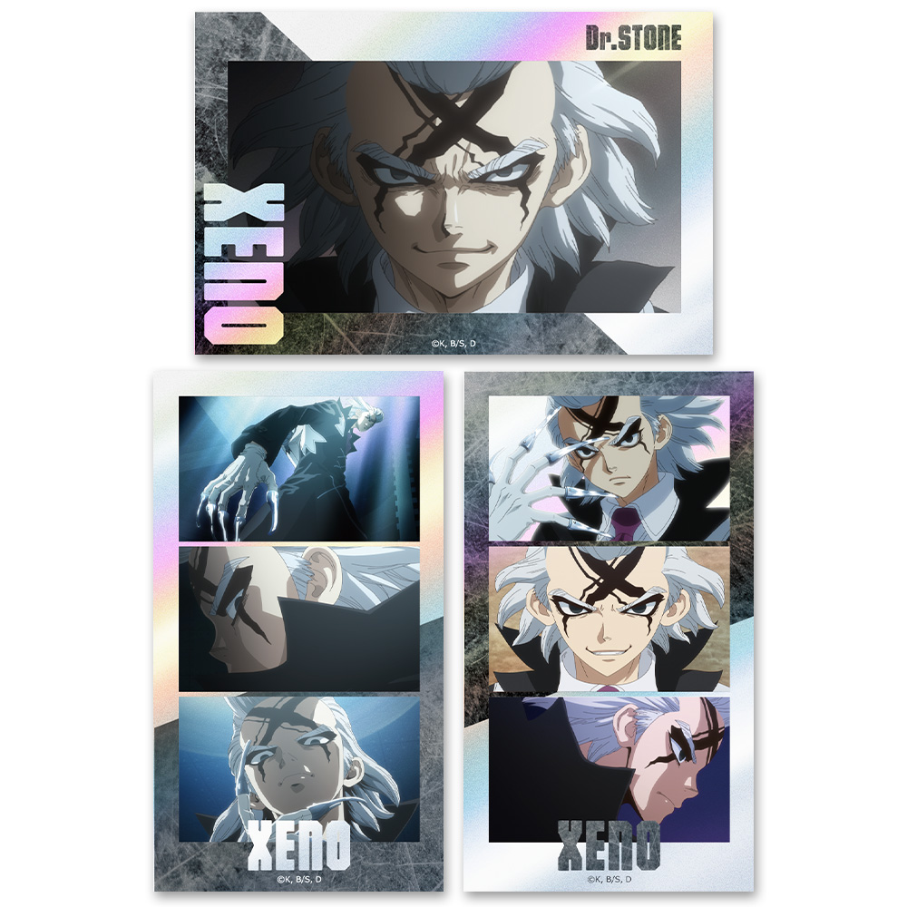 【アズメーカー】Dr.STONE サムネイルキラステッカーセット Dr.ゼノ