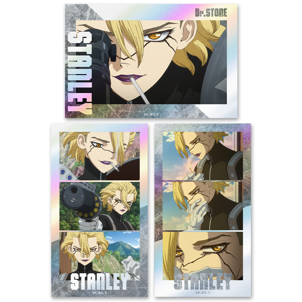 【アズメーカー】Dr.STONE サムネイルキラステッカーセット スタンリー・スナイダー