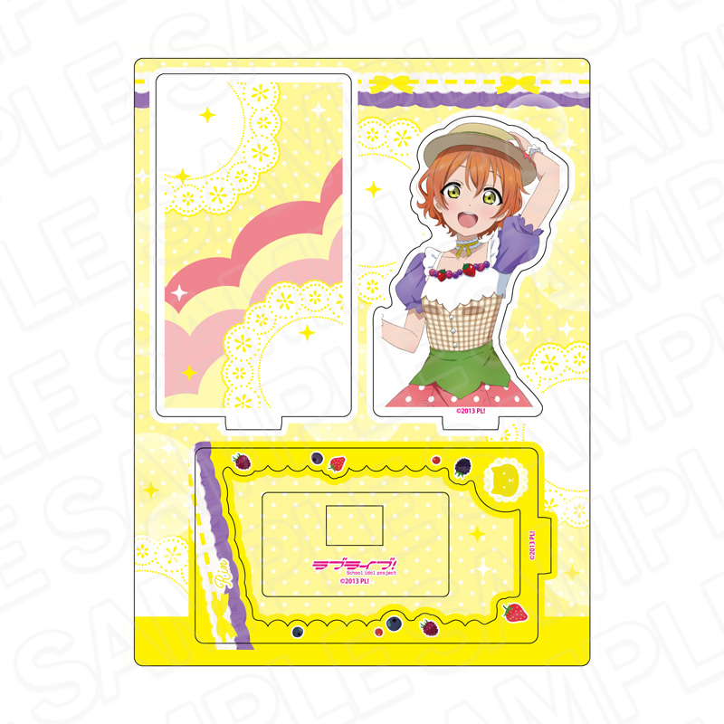【コンテンツシード】ラブライブ！ レイヤーアクリルスタンド 星空 凛 Cafe party ver