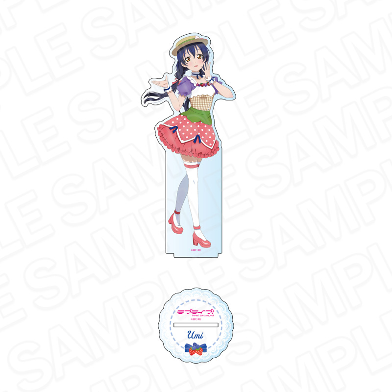 【コンテンツシード】ラブライブ！ デカアクリルスタンド 園田海未 Cafe party ver