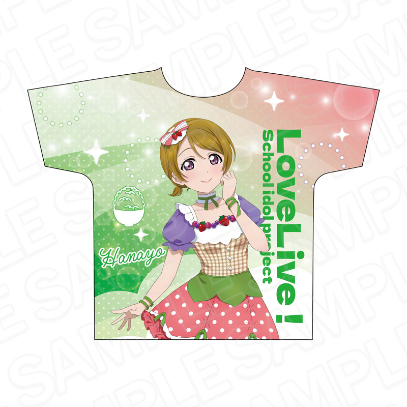 【コンテンツシード】ラブライブ！ フルグラフィックTシャツ 小泉花陽 Cafe party ver