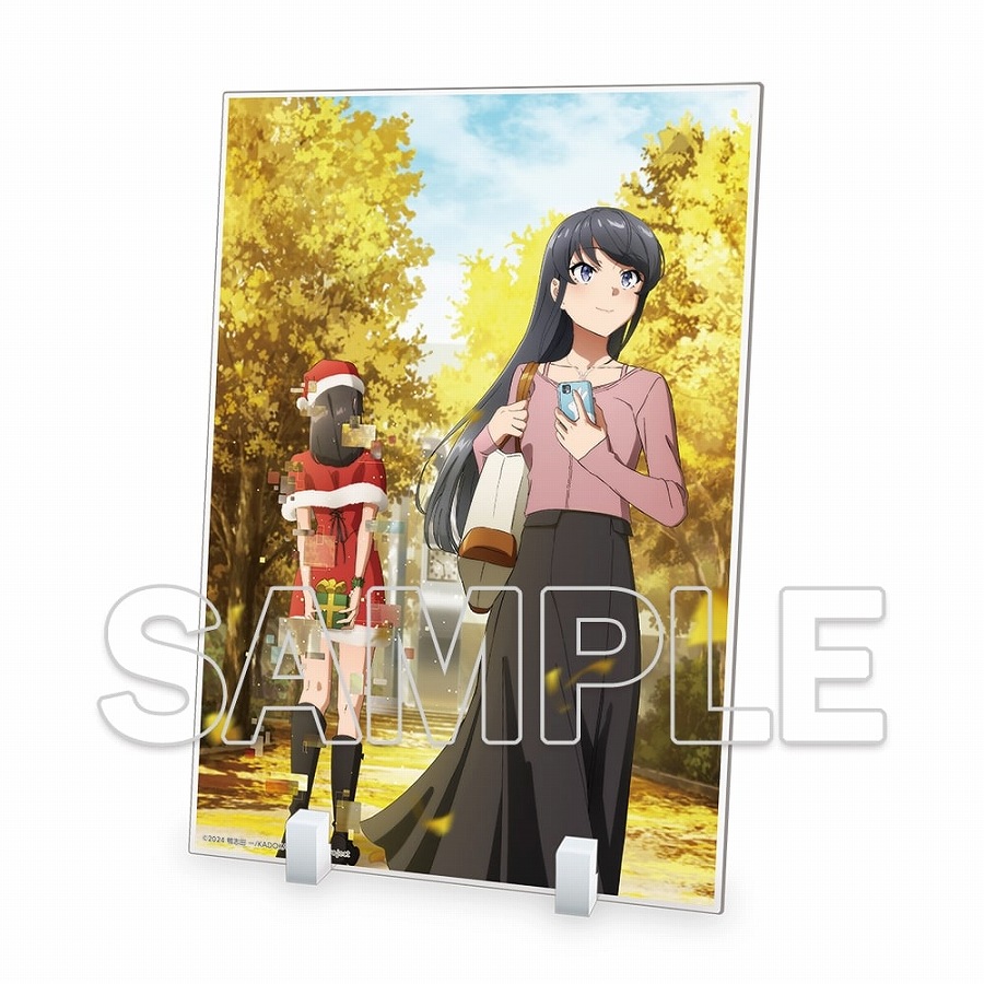 【KADOKAWA】アニメ『青春ブタ野郎はサンタクロースの夢を見ない』キービジュアル アクリルプレート