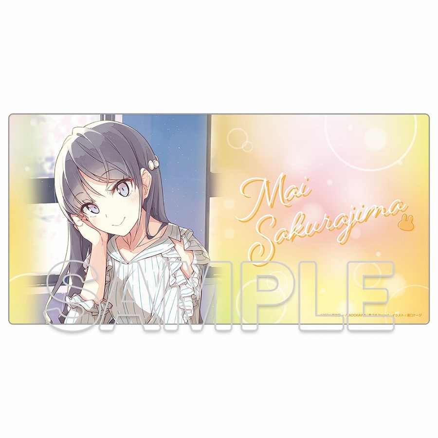【KADOKAWA】アニメ『青春ブタ野郎はサンタクロースの夢を見ない』制作決定ビジュアル デスクマット
