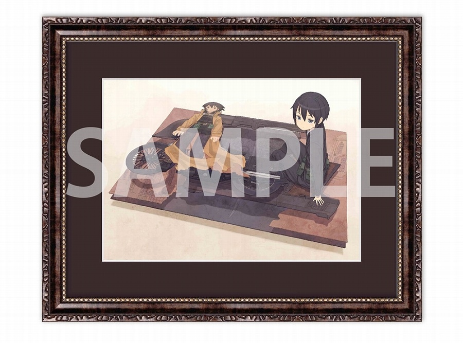 【KADOKAWA】『キノの旅 the Beautiful World』25周年記念 A5キャラファイングラフ D 画集「noir」より