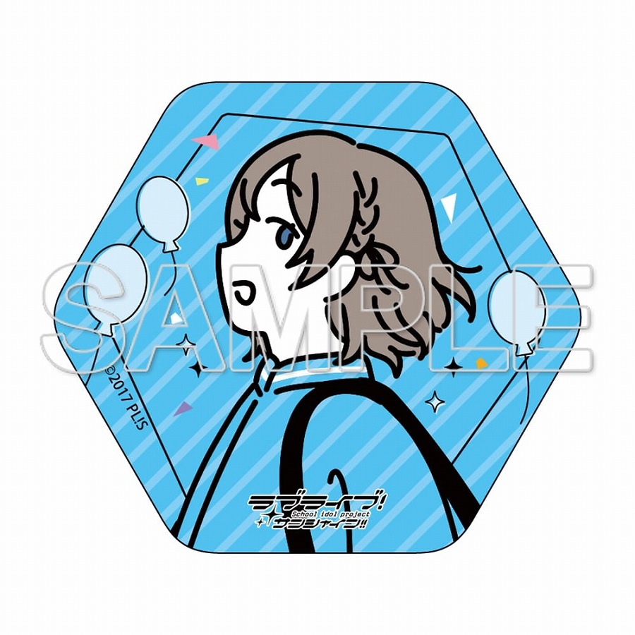 【KADOKAWA】ラブライブ！シリーズ お散歩は季節をまとって。 六角形缶バッジ 渡辺 曜