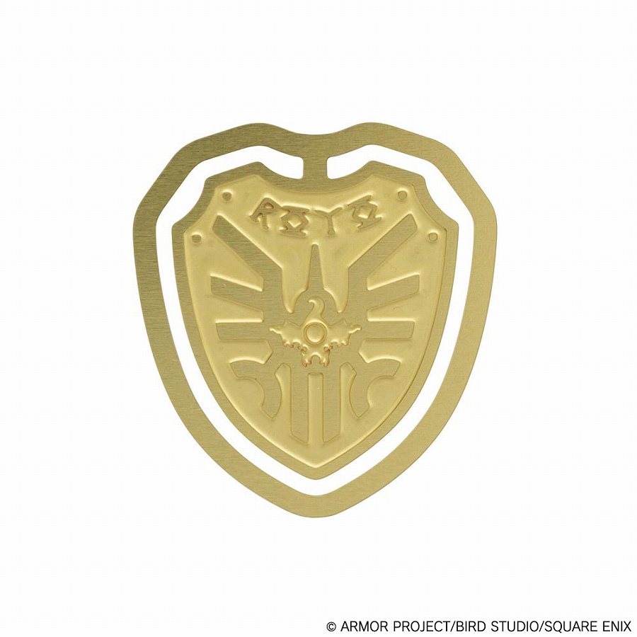 【スクウェア・エニックス】ドラゴンクエスト文具屋 エッチングクリップス ロトの盾