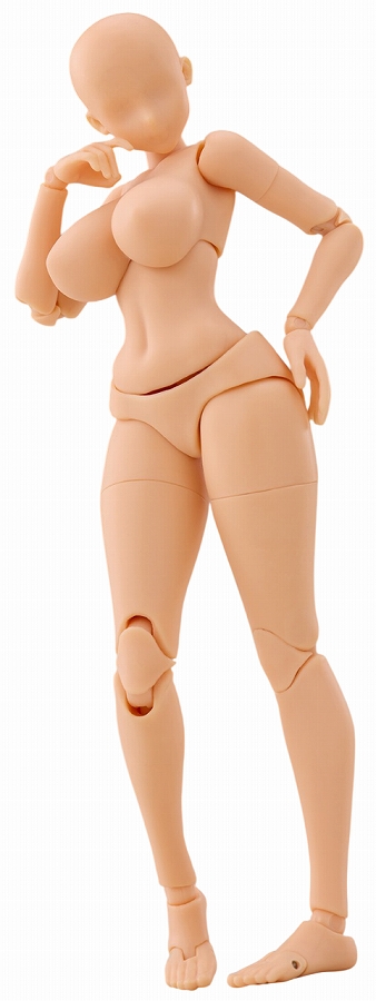 【K-Toys】1/12スケール 可動フィギュア 豊満体型女性素体 KT02B ノーマル肌