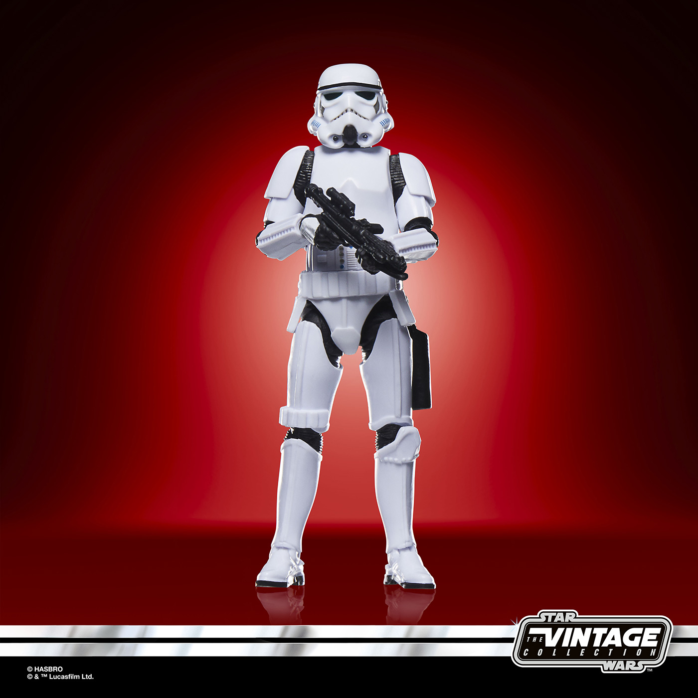 【ハズブロ】『スター・ウォーズ』「VINTAGEシリーズ」3.75インチ・アクションフィギュア ストームトルーパー（映画『エピソード4/新たなる希望』）（2025）