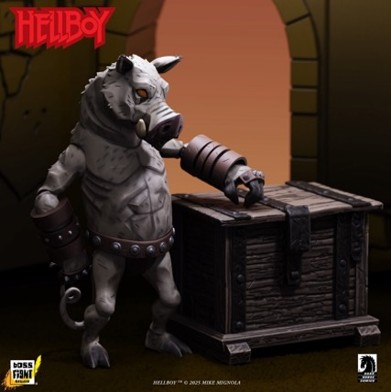 【ボスファイトスタジオ】ヘルボーイ/ グルアガッハ 1/12 アクションフィギュア The Wild Hunt ver