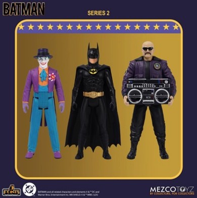 【メズコトイズ】5ポイント/ バットマン 1989： 3.75インチ アクションフィギュア シリーズ2 3種セット