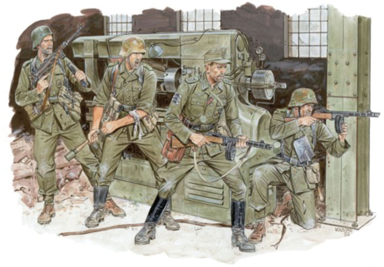 【ドラゴン】ドラゴン 1/35 WW.II ドイツ軍 クロス・オブ・アイアン 東部戦線1944 プラモデル DR6006