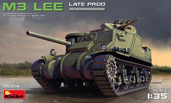 【ミニアート】ミニアート 1/35 WW.II アメリカ軍 M3リー 後期生産型 プラモデル MA35214