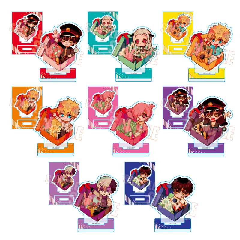 【ベルハウス】トレーディングミニスタンド 地縛少年花子くん/フラワーボックス 1BOX入数：8