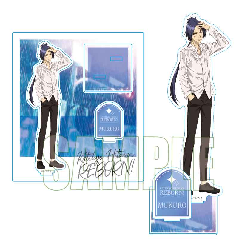 【ベルハウス】アクリルスタンド 家庭教師ヒットマンREBORN！/六道 骸 雨濡れver.