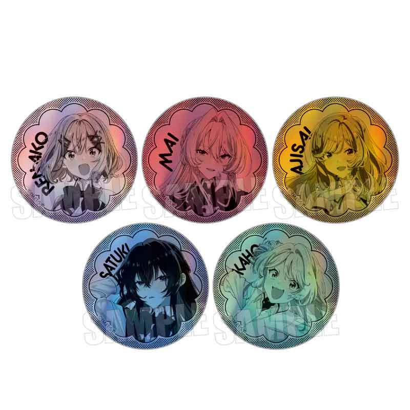【ベルハウス】トレーディングホログラム缶バッジ わたしが恋人になれるわけないじゃん、ムリムリ！（※ムリじゃなかった！？） 1BOX入数：5