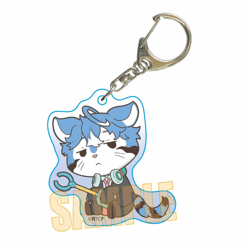 【ベルハウス】ぎゅぎゅっとアクリルキーホルダー あらいぐま カルカル団/サブカル