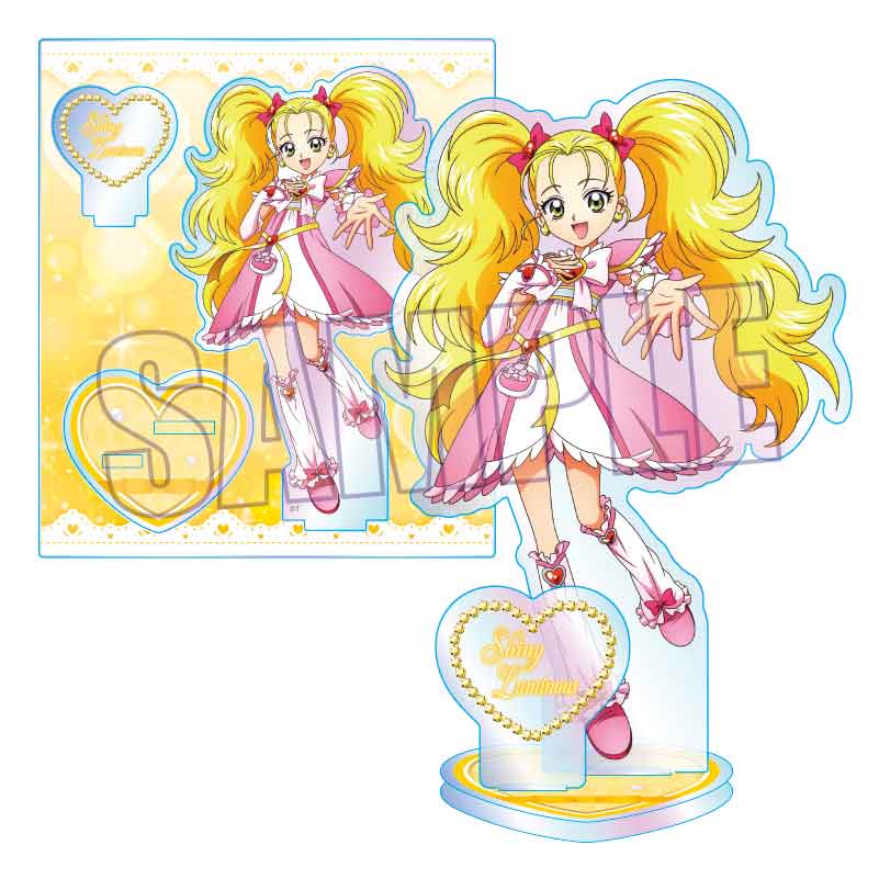 【ベルハウス】オーロラアクリルスタンド ふたりはプリキュアMax Heart/シャイニールミナス Action ver.