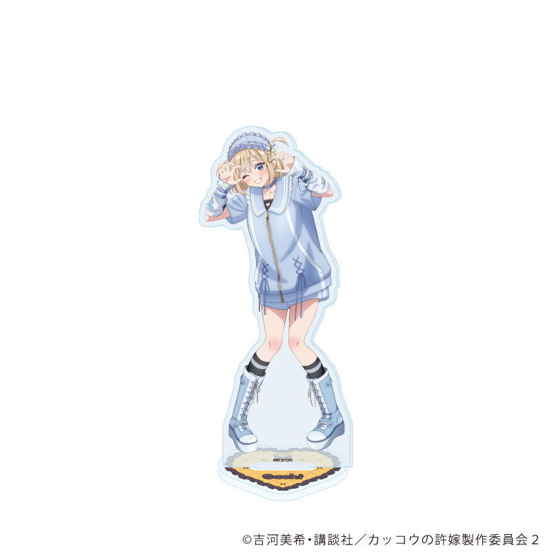 【A3】アクリルスタンド「TVアニメ『カッコウの許嫁Season2』」07/海野 幸 ダークガーリーver.（描き下ろしイラスト）