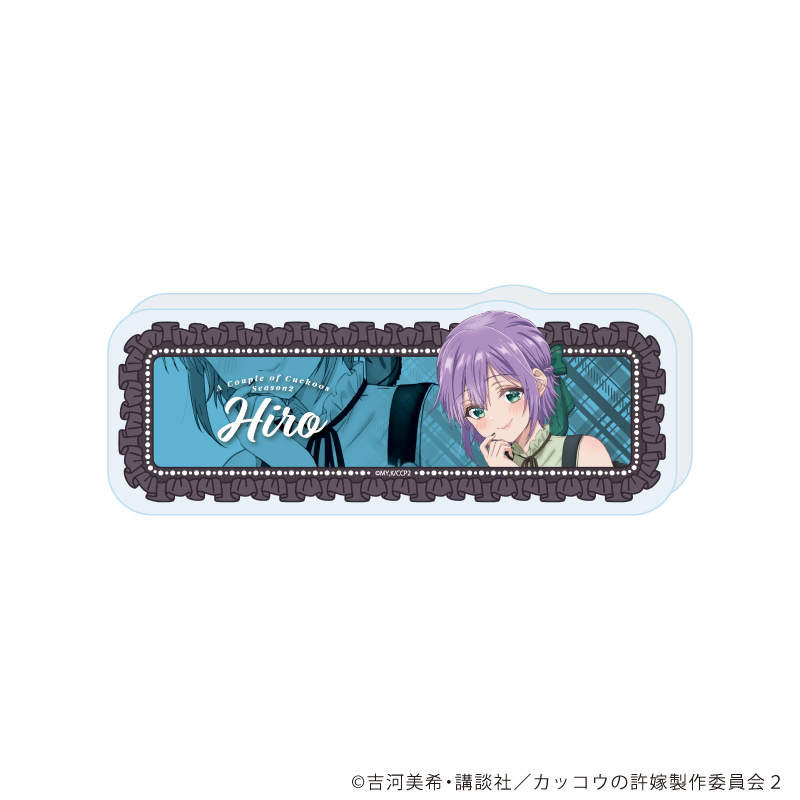 【A3】コレクションブロック「TVアニメ『カッコウの許嫁Season2』」02/瀬川ひろ ダークガーリーver.（描き下ろしイラスト）