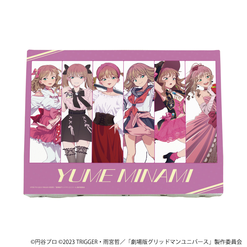 【A3】キャンバスボード「グリッドマンユニバース」08/南夢芽 集合デザイン（描き下ろしイラスト）