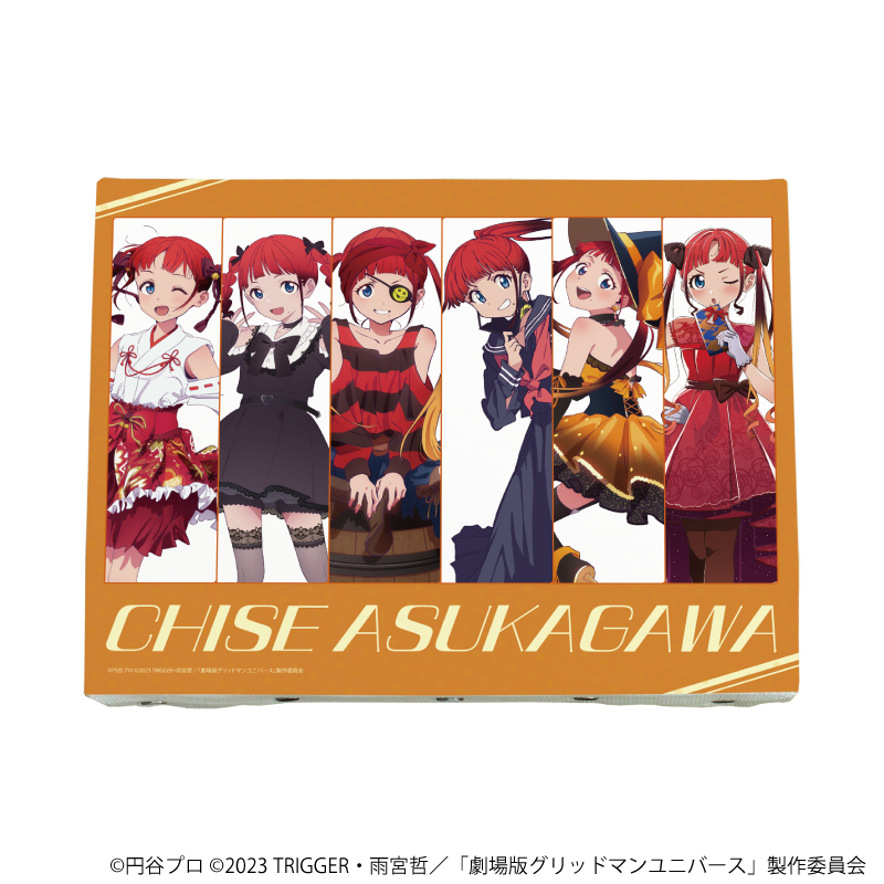 【A3】キャンバスボード「グリッドマンユニバース」09/飛鳥川ちせ 集合デザイン（描き下ろしイラスト）