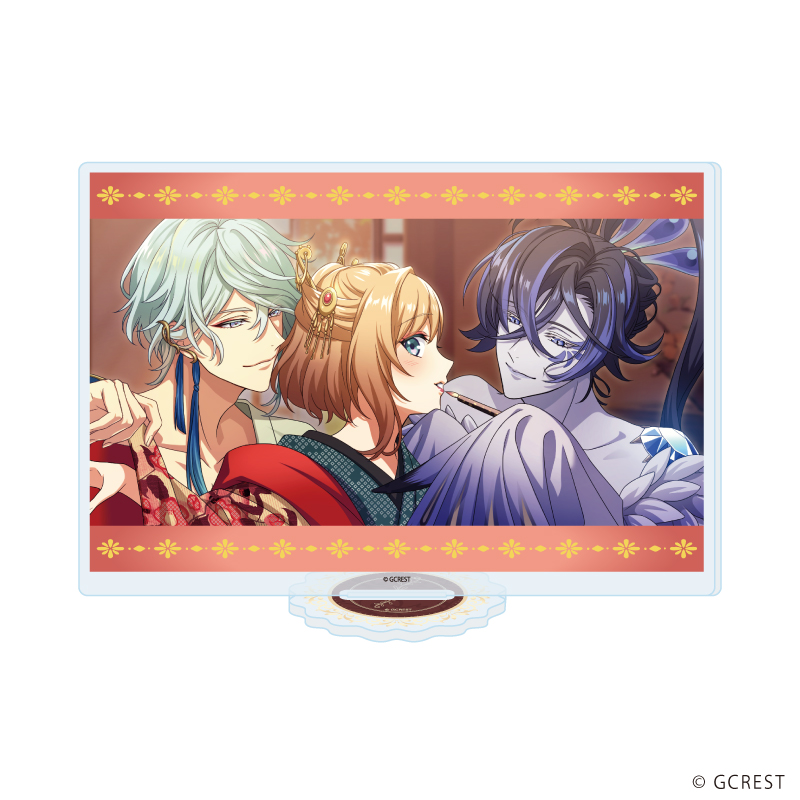 【A3】アクリルスタンド「夢職人と忘れじの黒い妖精」50/リンドウ（公式イラスト）